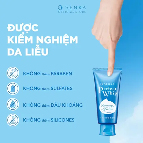 Sữa Rửa Mặt Senka Xanh: Công Dụng, Loại Da Phù Hợp Và Review Chi Tiết
