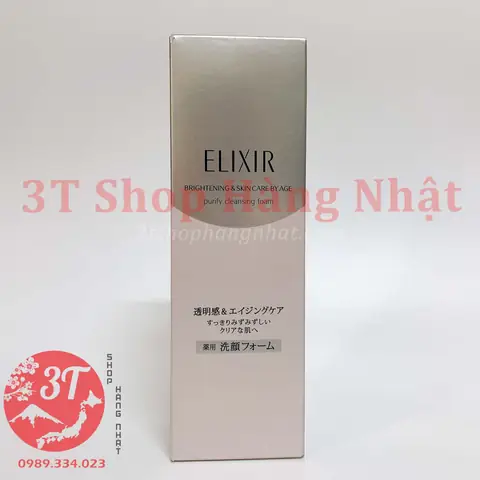 Sữa Rửa Mặt Shiseido Elixir White Purify Cleansing Foam: Công Dụng, Thành Phần & Review Chi Tiết