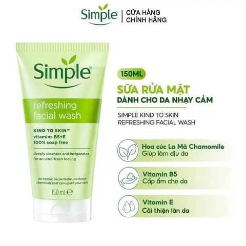 Sữa Rửa Mặt Simple: Review Chi Tiết, Thành Phần & Cách Chọn Cho Từng Loại Da Sữa Rửa Mặt Simple: Review Chi Tiết, Thành Phần & Cách Chọn Cho Từng Loại Da