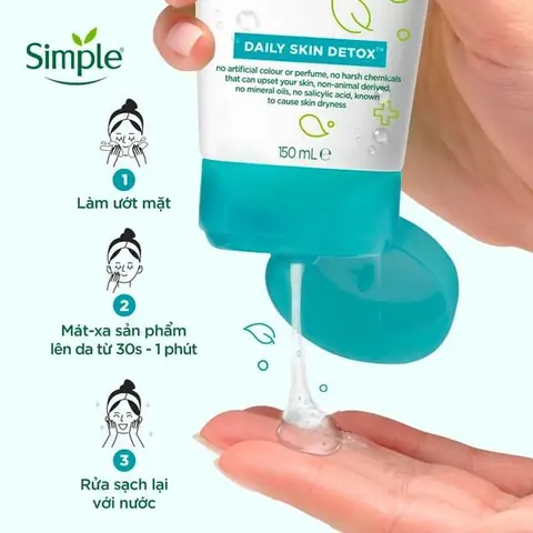 Sữa Rửa Mặt Simple Cho Da Dầu Mụn: Công Dụng, Thành Phần Và Cách Chọn