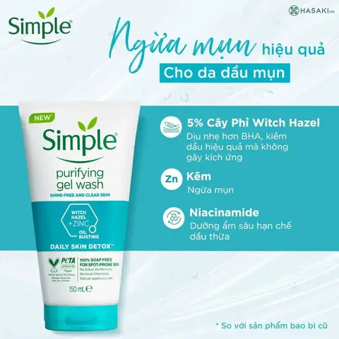 Sữa Rửa Mặt Simple Refreshing Facial Wash: Đánh Giá Chi Tiết & Công Dụng Cho Mọi Loại Da Sữa Rửa Mặt Simple Refreshing Facial Wash: Đánh Giá Chi Tiết & Công Dụng Cho Mọi Loại Da