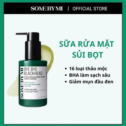 Sữa Rửa Mặt Some By Mi Bye Bye Blackhead: Công Dụng, Thành Phần & Cách Dùng Hiệu Quả Sữa Rửa Mặt Some By Mi Bye Bye Blackhead: Công Dụng, Thành Phần & Cách Dùng Hiệu Quả