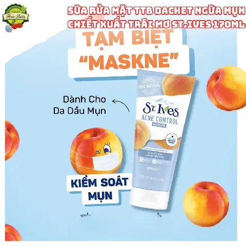 Sữa Rửa Mặt St. Ives Trái Mơ: Công Dụng, Review & Cách Chọn Phù Hợp Sữa Rửa Mặt St. Ives Trái Mơ: Công Dụng, Review & Cách Chọn Phù Hợp