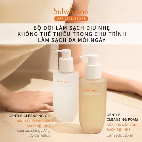 Review Sữa Rửa Mặt Sulwhasoo Gentle Cleansing Foam: Công Dụng, Thành Phần & Lời Khuyên Sử Dụng