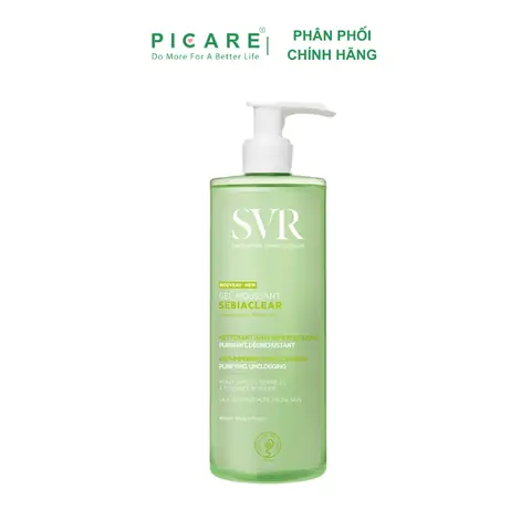 Gel Rửa Mặt Svr 400ml: Tối Ưu Cho Da Dầu Mụn & Lỗ Chân Lông Thông Thoáng Gel Rửa Mặt Svr 400ml: Tối Ưu Cho Da Dầu Mụn & Lỗ Chân Lông Thông Thoáng