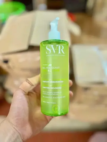 Gel Rửa Mặt Svr 400ml: Tối Ưu Cho Da Dầu Mụn & Lỗ Chân Lông Thông Thoáng Gel Rửa Mặt Svr 400ml: Tối Ưu Cho Da Dầu Mụn & Lỗ Chân Lông Thông Thoáng
