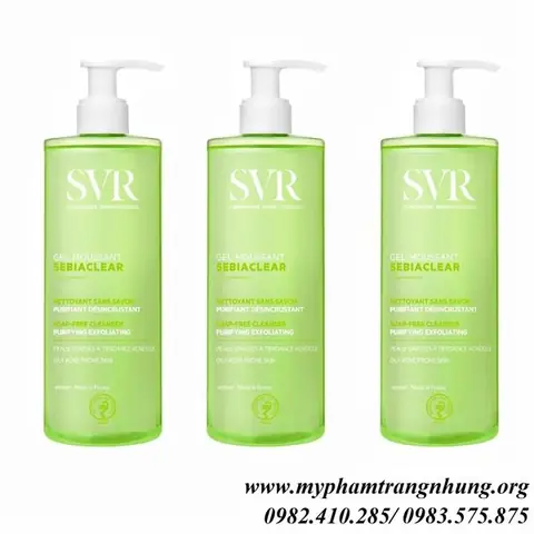 Gel Rửa Mặt Svr 400ml: Tối Ưu Cho Da Dầu Mụn & Lỗ Chân Lông Thông Thoáng Gel Rửa Mặt Svr 400ml: Tối Ưu Cho Da Dầu Mụn & Lỗ Chân Lông Thông Thoáng