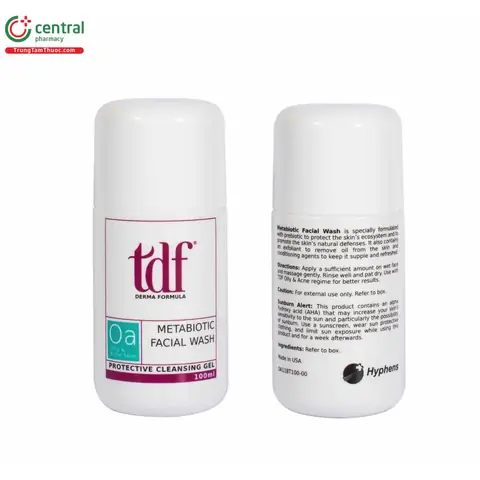 Sữa Rửa Mặt Tdf Metabiotic Facial Wash: Công Dụng, Thành Phần & Hướng Dẫn Sử Dụng
