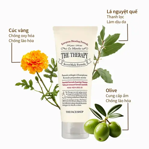 Sữa Rửa Mặt The Therapy Essential: Đánh Giá, Công Dụng & Hướng Dẫn Sử Dụng Chi Tiết