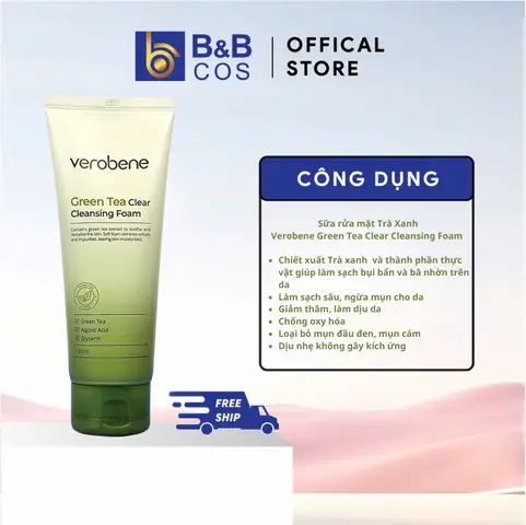 Top Sữa Rửa Mặt Trà Xanh Hàn Quốc: Lựa Chọn Tốt Nhất Cho Làn Da Sạch Mụn, Sáng Mịn
