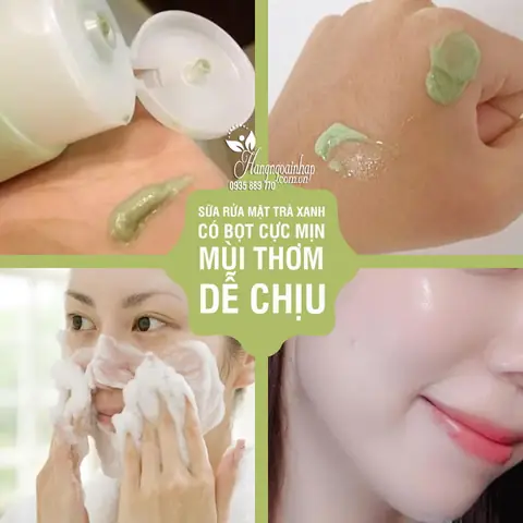 Sữa Rửa Mặt Trà Xanh Nhật Bản: Trị Mụn, Kiềm Dầu & Dưỡng Da Hiệu Quả Sữa Rửa Mặt Trà Xanh Nhật Bản: Trị Mụn, Kiềm Dầu & Dưỡng Da Hiệu Quả