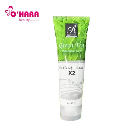 Sữa Rửa Mặt Trà Xanh X2 A Cosmetics: Công Dụng, Thành Phần Và Cách Dùng Hiệu Quả Sữa Rửa Mặt Trà Xanh X2 A Cosmetics: Công Dụng, Thành Phần Và Cách Dùng Hiệu Quả