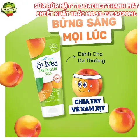 Sữa Rửa Mặt Trái Mơ St.ives: Công Dụng, Thành Phần & Review Chi Tiết Sữa Rửa Mặt Trái Mơ St.ives: Công Dụng, Thành Phần & Review Chi Tiết