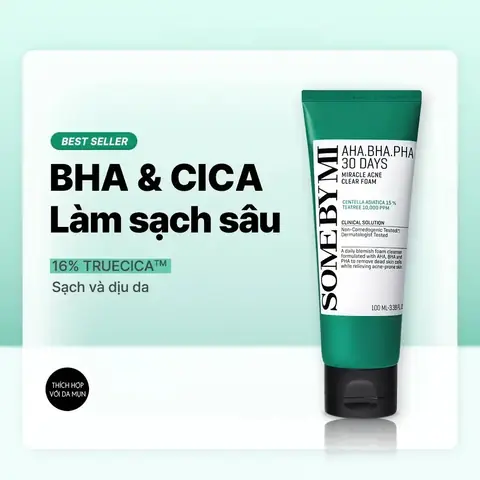 Sữa Rửa Mặt Aha Trị Mụn: Công Dụng, Lưu Ý Chọn & Top Sản Phẩm Tốt Nhất Sữa Rửa Mặt Aha Trị Mụn: Công Dụng, Lưu Ý Chọn & Top Sản Phẩm Tốt Nhất