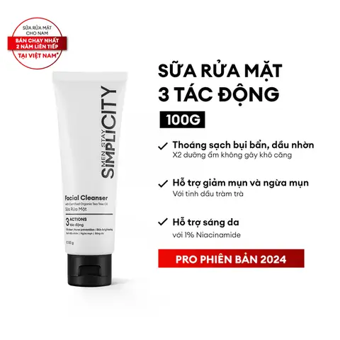 Sữa Rửa Mặt Trị Mụn Cám Cho Nam: Chọn Loại Nào Tốt Nhất & Bí Quyết Sử Dụng Hiệu Quả