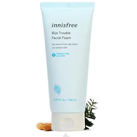 Sữa Rửa Mặt Innisfree Bija Trouble Facial Foam: Trị Mụn Hiệu Quả & An Toàn Cho Da Sữa Rửa Mặt Innisfree Bija Trouble Facial Foam: Trị Mụn Hiệu Quả & An Toàn Cho Da