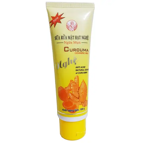 Sữa Rửa Mặt Nghệ Trị Mụn: Chọn Loại Nào Tốt Nhất, Công Dụng & Cách Dùng Hiệu Quả