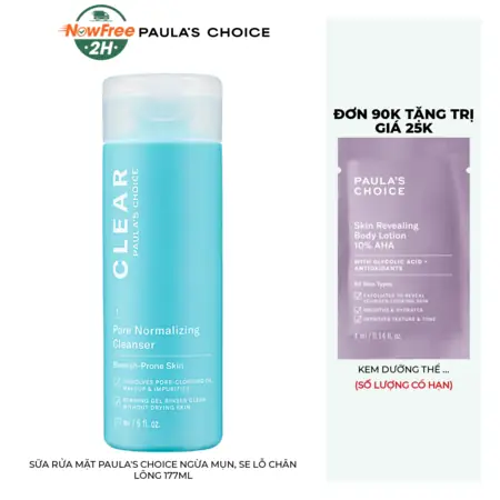 Sữa Rửa Mặt Paula's Choice Trị Mụn: Chọn Sản Phẩm Nào Tốt Nhất & Cách Sử Dụng Hiệu Quả