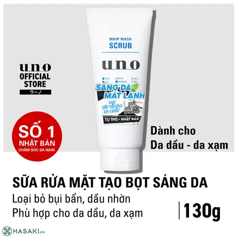 Sữa Rửa Mặt Uno: Công Dụng, Thành Phần & Cách Chọn Cho Da Sạch Nhờn