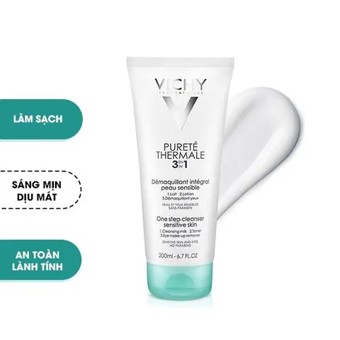 Sữa Rửa Mặt Vichy Pureté Thermale 3 In 1: Công Dụng, Cách Dùng & Mua Ở Đâu Tốt Nhất