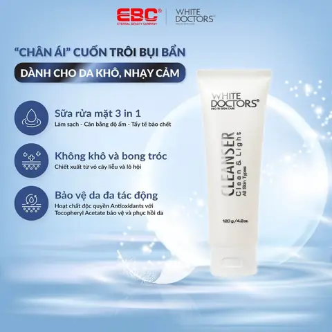 Sữa Rửa Mặt White Doctors: Công Dụng, Thành Phần Và Cách Dùng Hiệu Quả