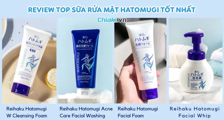 Review Sữa Rửa Mặt Ý Dĩ Hatomugi: Công Dụng, Thành Phần & Loại Phù Hợp Cho Da Review Sữa Rửa Mặt Ý Dĩ Hatomugi: Công Dụng, Thành Phần & Loại Phù Hợp Cho Da
