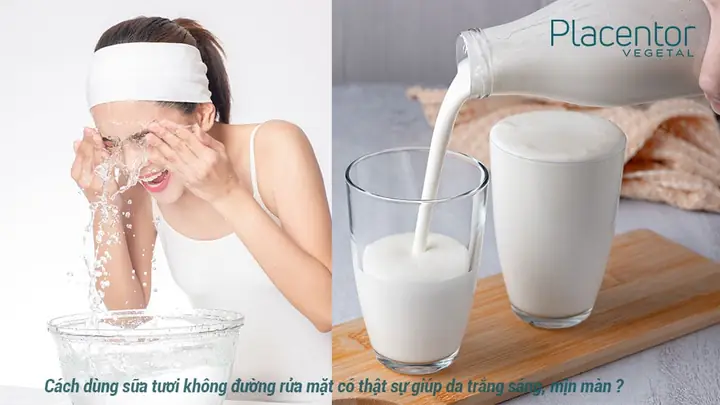 Rửa Mặt Bằng Sữa Tươi Không Đường: Công Dụng, Tác Hại Và Cách Dùng Đúng