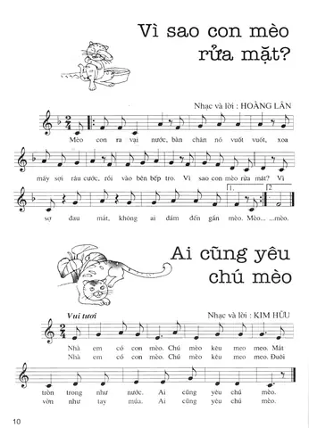 Lời Bài Hát Vì Sao Con Mèo Rửa Mặt - Tải Nhạc & Ý Nghĩa Ca Khúc Thiếu Nhi