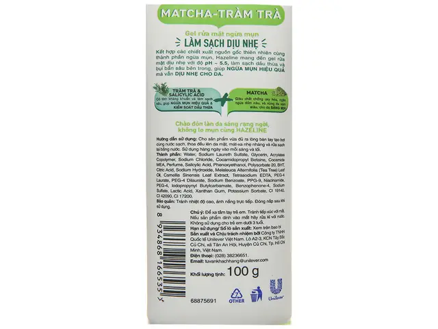 Thành Phần Sữa Rửa Mặt: Hiểu Rõ Để Chọn Đúng Cho Làn Da