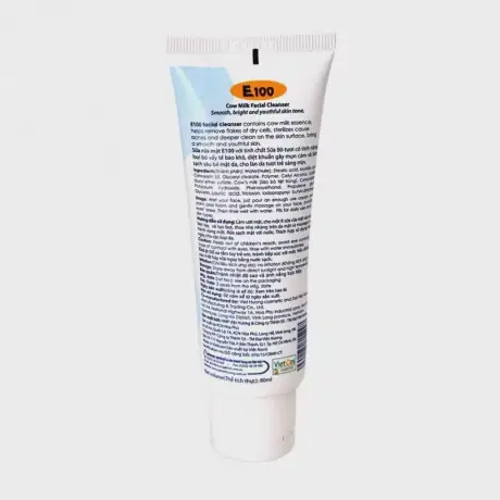Sữa Rửa Mặt E100 Con Bò: Thành Phần Chi Tiết Và Công Dụng Sữa Rửa Mặt E100 Con Bò: Thành Phần Chi Tiết Và Công Dụng
