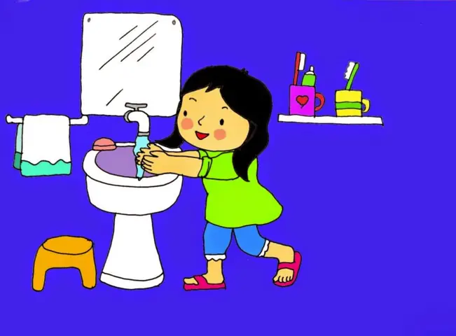 Hướng Dẫn Chi Tiết: Tranh Bé Rửa Mặt - Trọn Bộ Bài Thơ, Hình Ảnh Và Giáo Án Giáo Dục