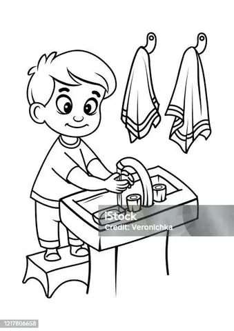 Tranh Tô Màu Bé Rửa Mặt: Tuyển Tập Hình Ảnh Đáng Yêu Cho Bé Sáng Tạo Tranh Tô Màu Bé Rửa Mặt: Tuyển Tập Hình Ảnh Đáng Yêu Cho Bé Sáng Tạo