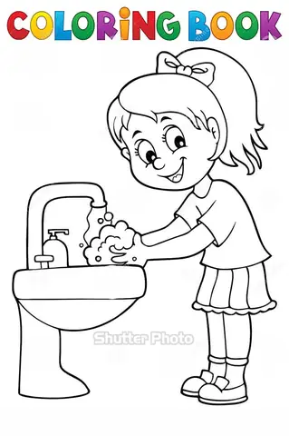 Tranh Tô Màu Bé Rửa Mặt: Tuyển Tập Hình Ảnh Đáng Yêu Cho Bé Sáng Tạo Tranh Tô Màu Bé Rửa Mặt: Tuyển Tập Hình Ảnh Đáng Yêu Cho Bé Sáng Tạo