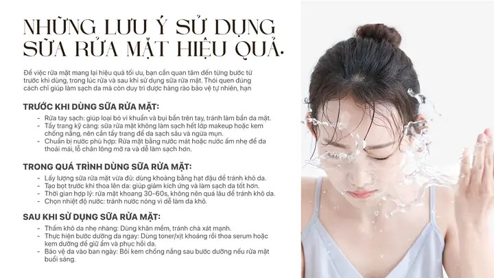 Vì Sao Cần Dùng Sữa Rửa Mặt: Lợi Ích Thiết Yếu Cho Làn Da Khỏe Mạnh Vì Sao Cần Dùng Sữa Rửa Mặt: Lợi Ích Thiết Yếu Cho Làn Da Khỏe Mạnh